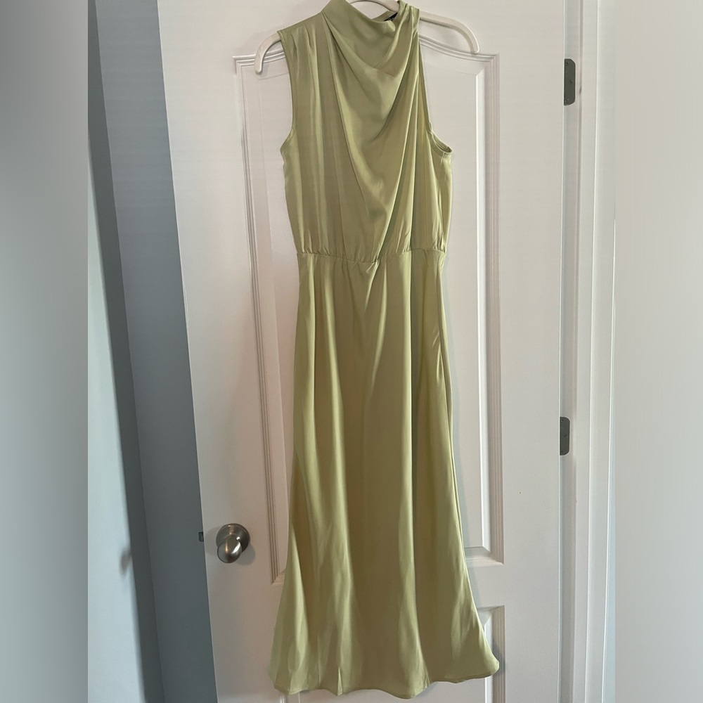Mock Neck Cocktail Dress